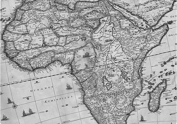 Ruta confines de Africa