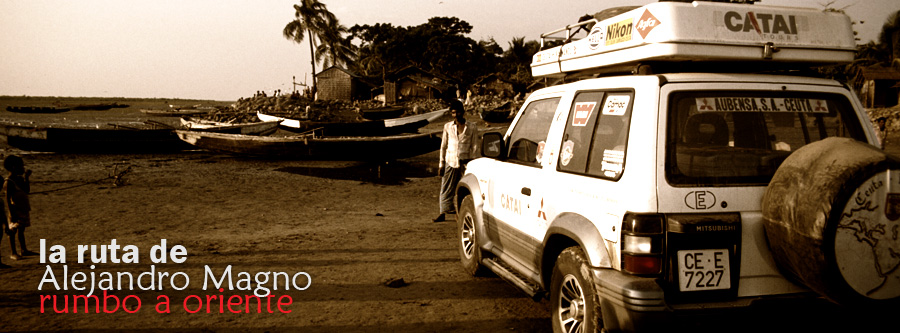 Grandes expediciones, Ruta Alejandro Magno